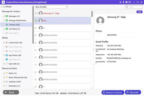 Eassiy iPhone Data Recovery